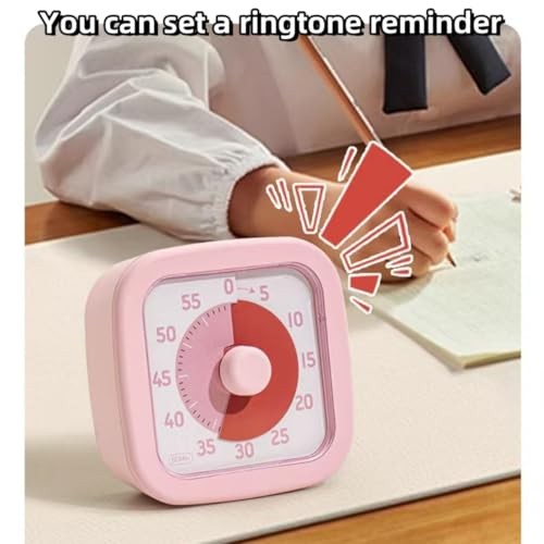 Visual Timer for Kids Timer Home - 60 Minute Kids Visual Timer Avocado Green