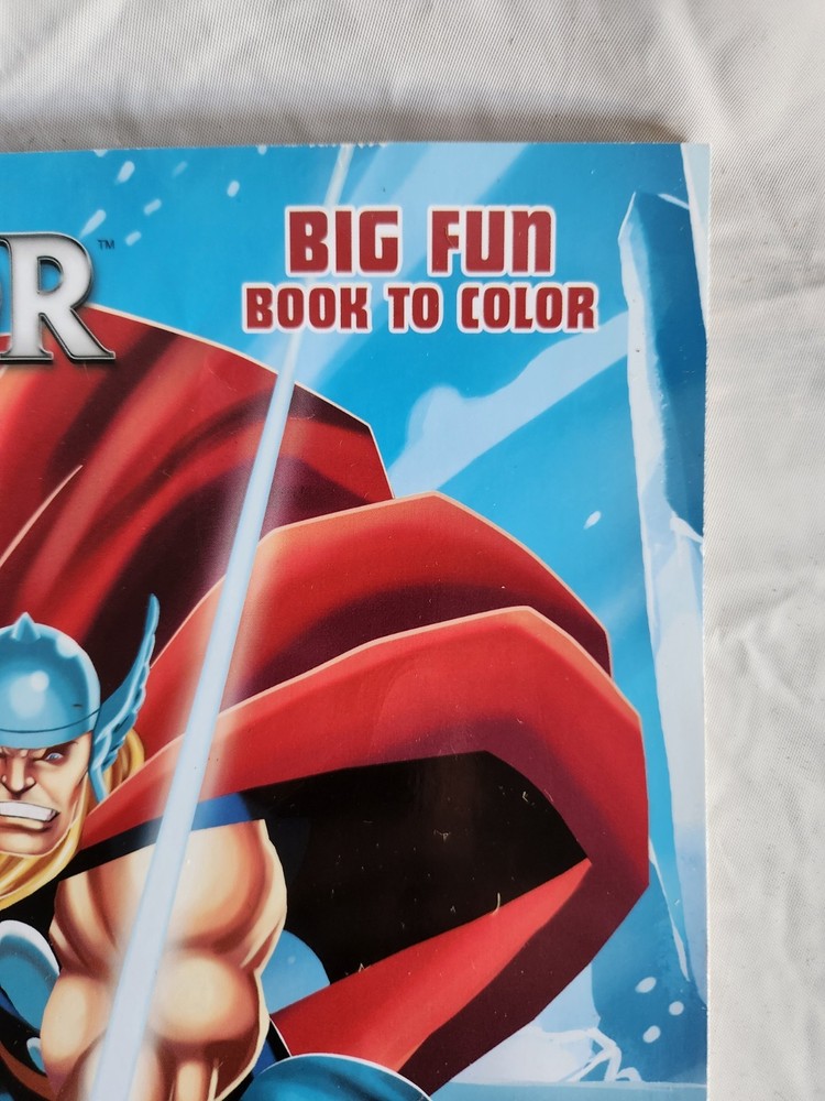 Marvel Thor "Big Fun Book To Color" Bendon 2013