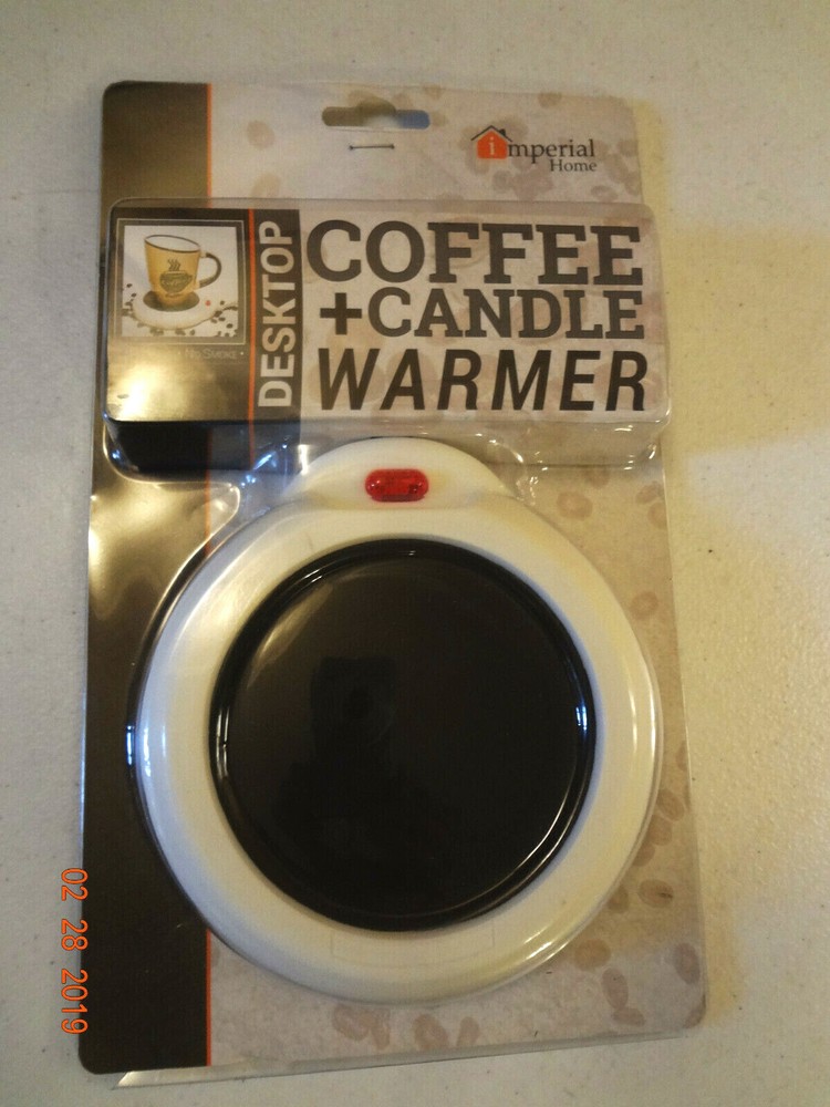 Vintage Coffee Tea Mug & Candle Warmer - Desktop Warmer New in Package