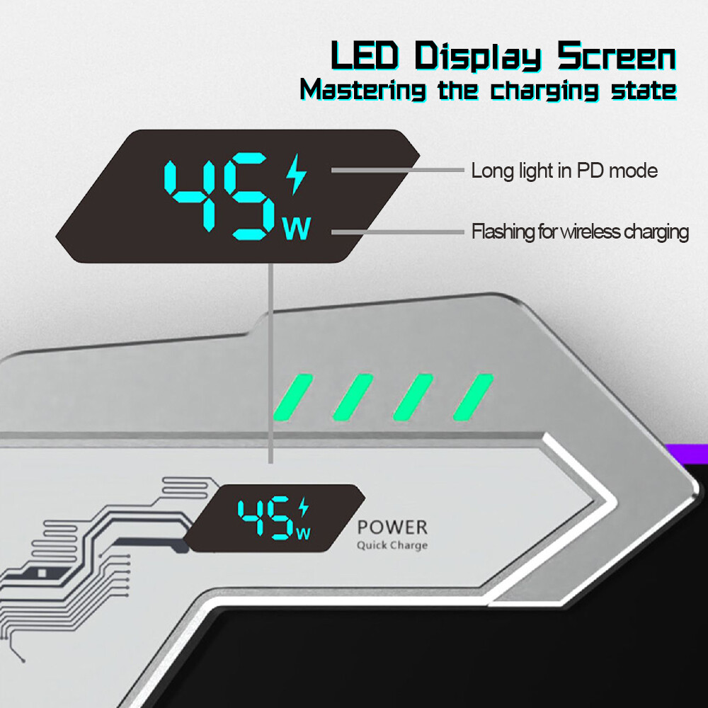 ALIENWARE Mouse Pad for Wireless Charging Mouse Pad 45W Fast-charging Mousepad