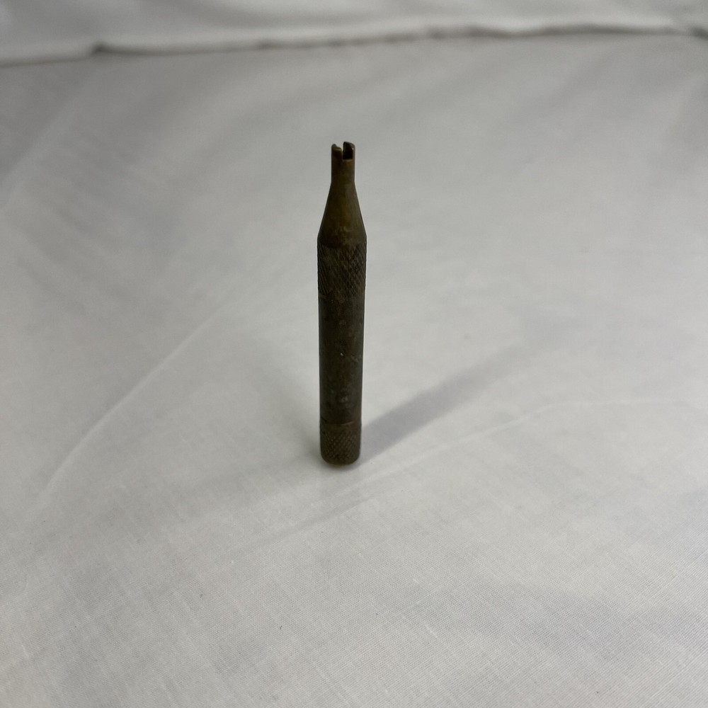 Vintage brass nesting screwdriver case  *See Pics