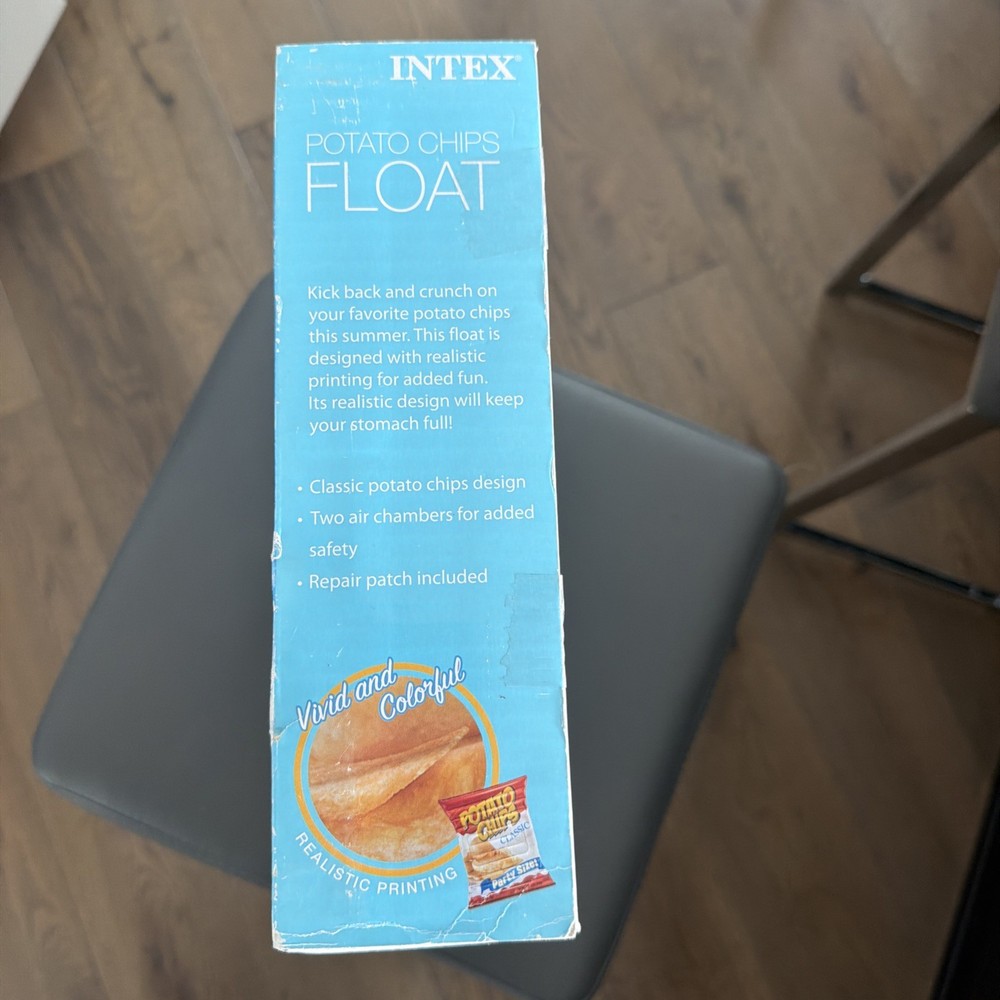 Intex Potato Chips Float New Sealed