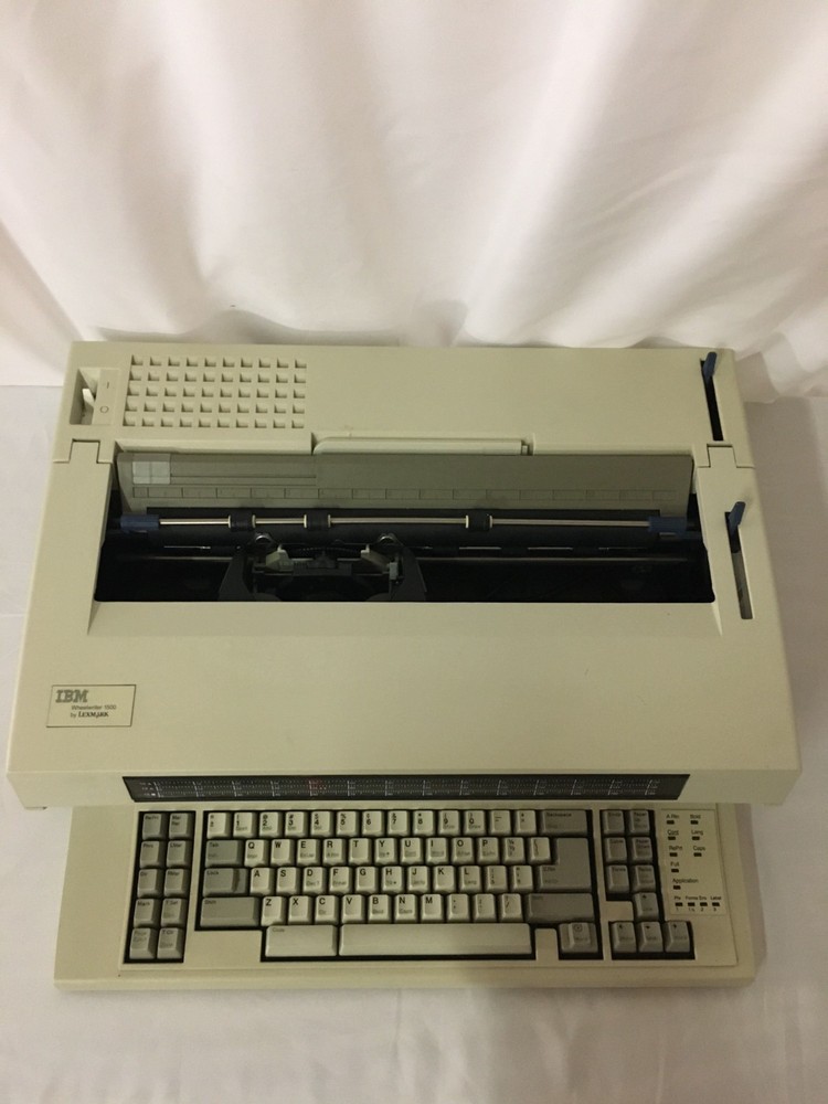 IBM Wheelwriter 1500 By Lexmark - Typewriter - Untested