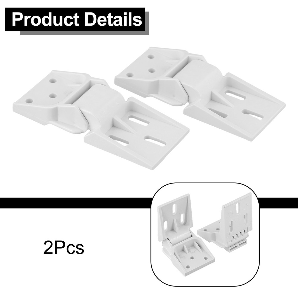 Quality Replacement Hinge for Haier Freezers Includes 3 Pre drilled Holes