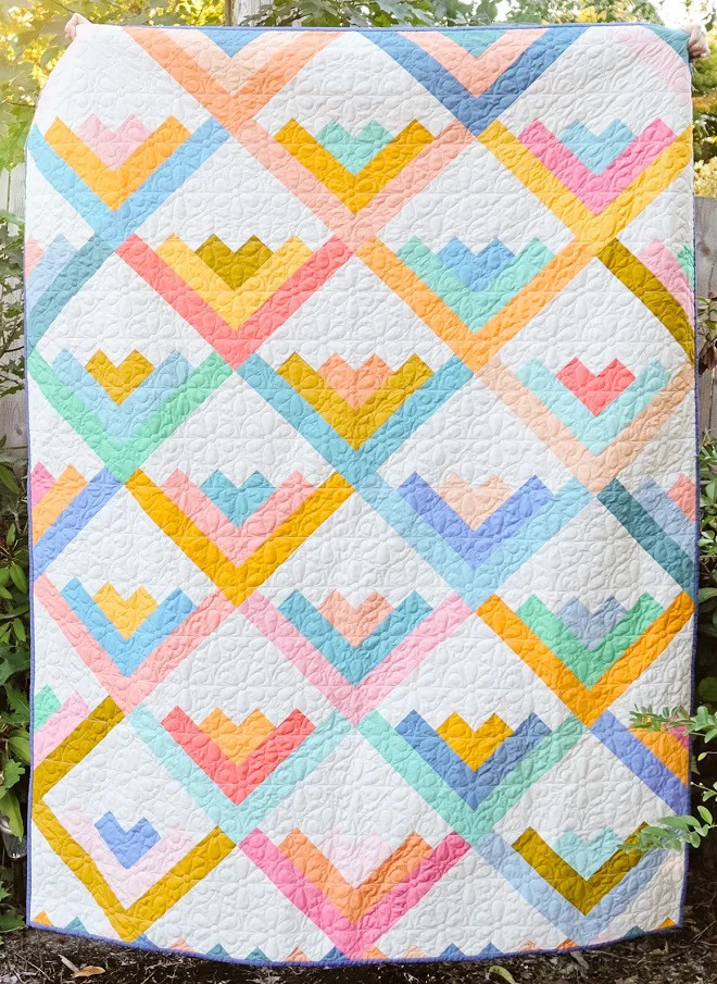 The Bonnie Quilt Pattern by Kitchen Table Quilting