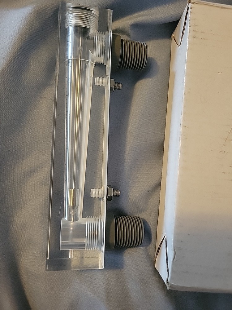 New ZYIA LPM-GPM Liquid Measuring Panel Type Flow Meter