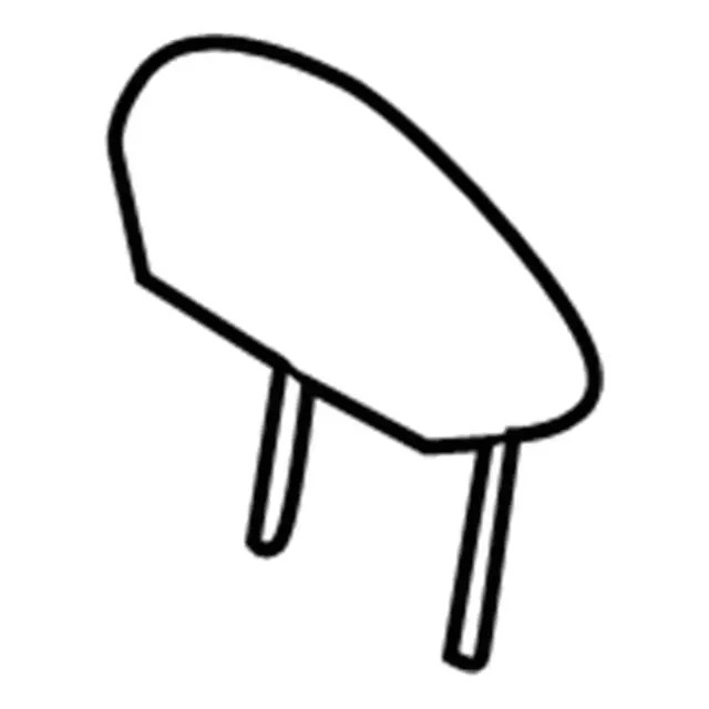 Genuine Ford Headrest DR3Z-63611A08-EA