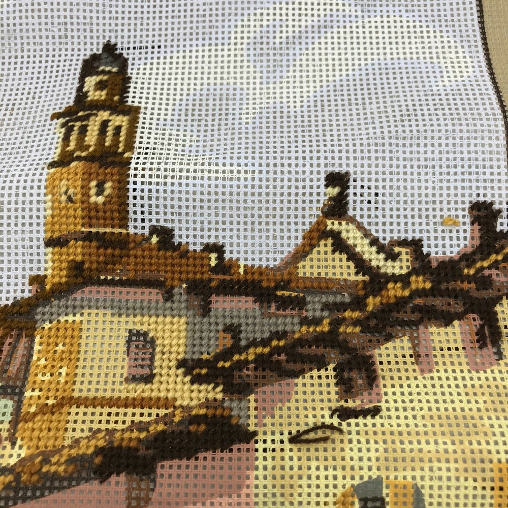 Needlepoint Pattern Goblen Italy Venice 60 x 48 EU Started
