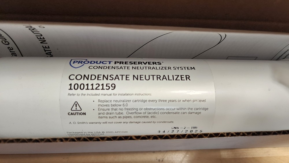 PRODUCT PRESERVERS 100112159 Condensate Neutralizer System