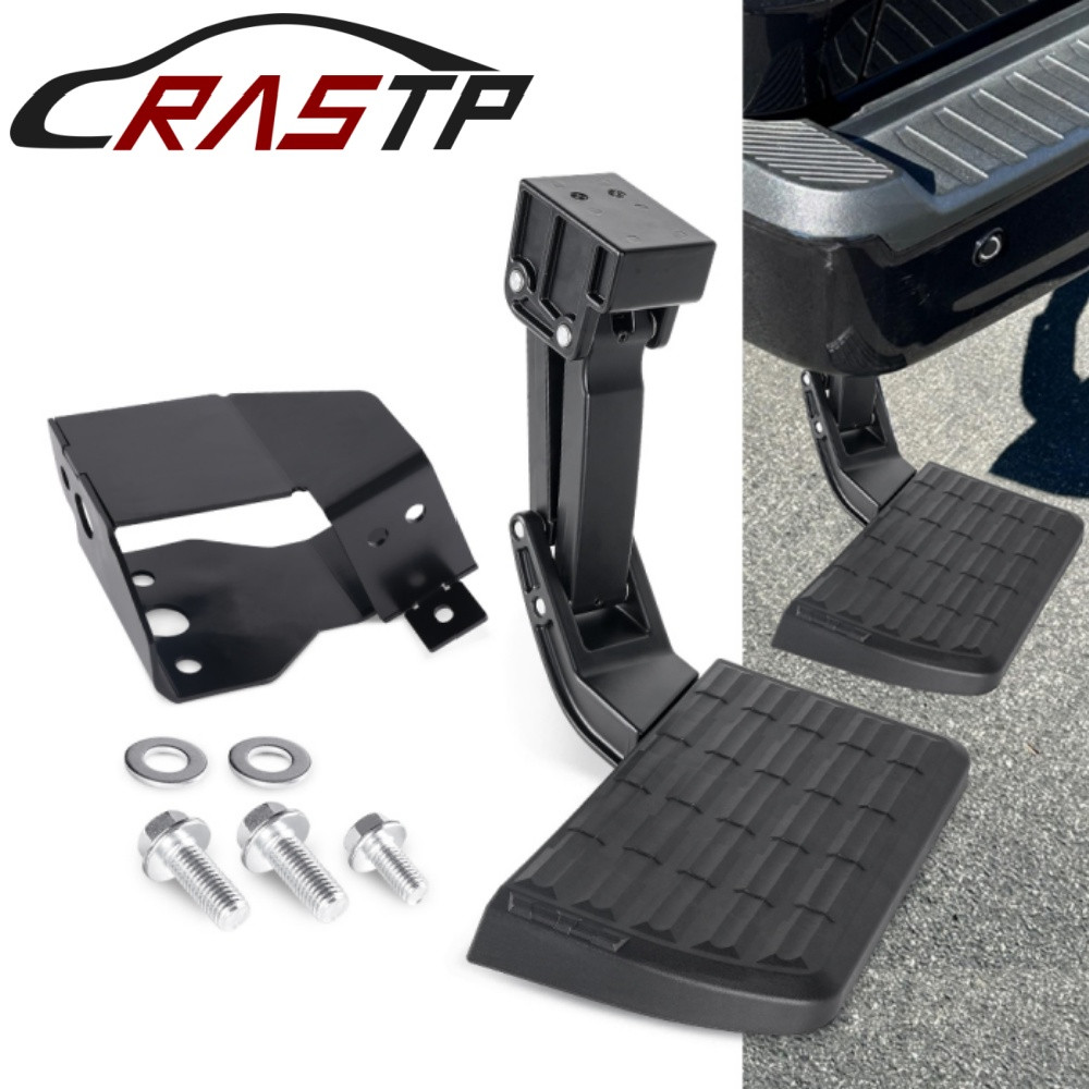 For Dodge Ram 1500 2500 3500 Rear Tailgate Bed Side Step Retractable Bumper Step