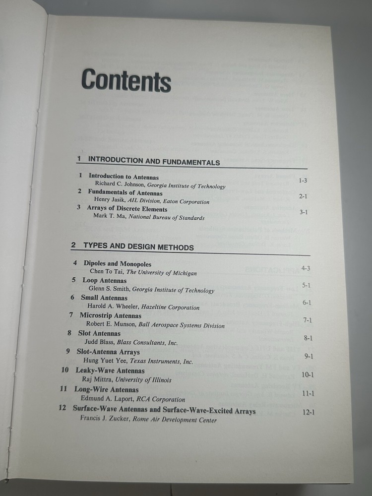 Antenna Engineering Handbook by Richard C. Johnson Second Edition