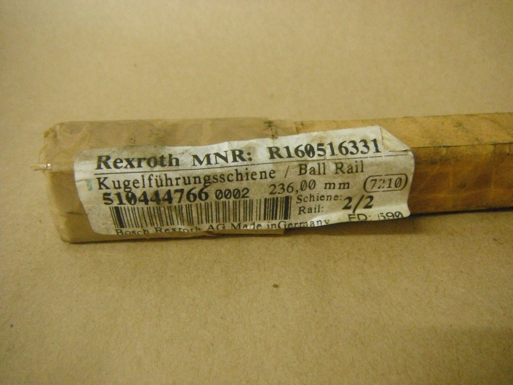 REXROTH R160516331 BALL RAIL 236MM