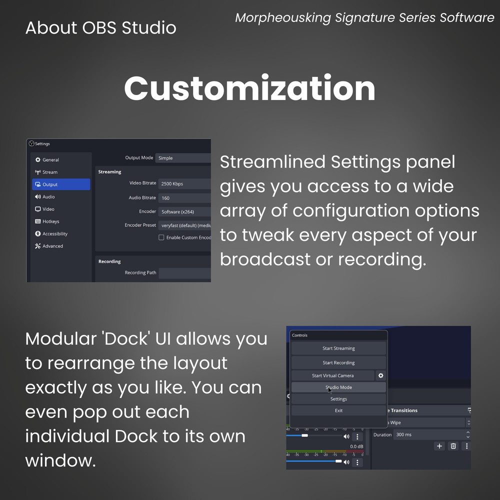 OBS Studio PRO 2024 - Video Recording | Live Streaming Screen Recording Software