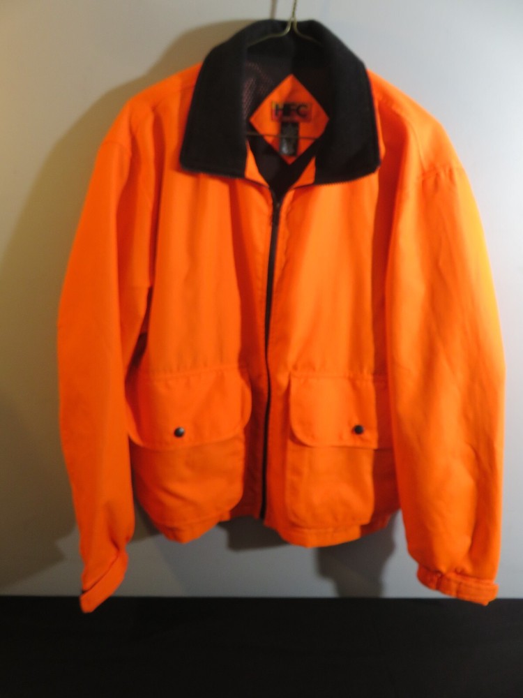 HFC Equipment Blaze Orange Hunting  Jacket. Size S