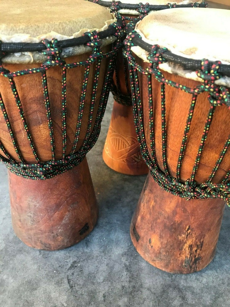 Djembe Beginner Plain,12" tall, 6.5-7" head