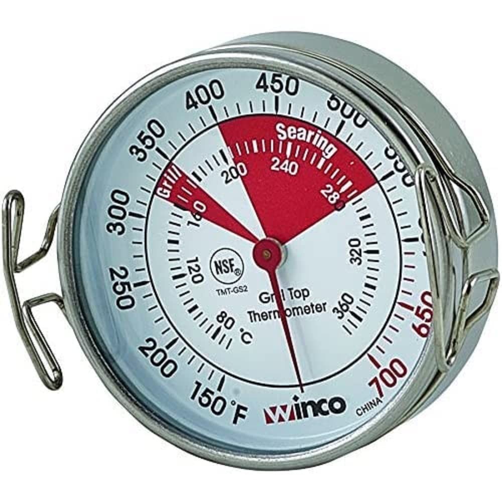 Winco Grill Surface Thermometer, 2-1/4" Dial