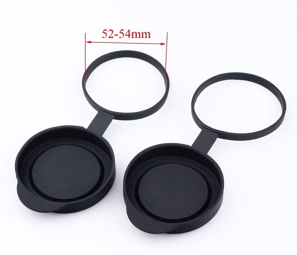 Protective Rubber Objective Lens Caps for Fits Binoculars with Outer Diameter...