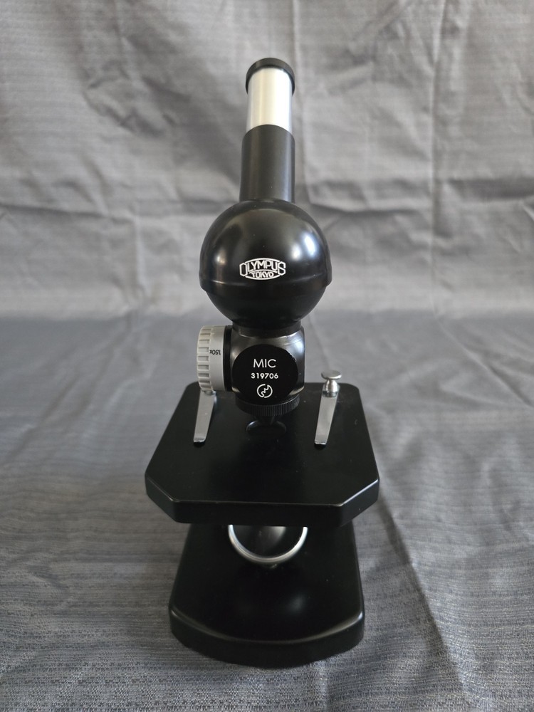 Olympus Microscope with 150X Magnification Made in Japan