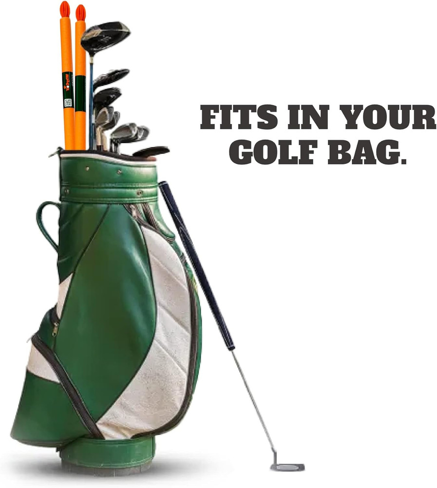 Padded Golf Alignment Rods - Golf Alignment Sticks with Protective Padding, Crea