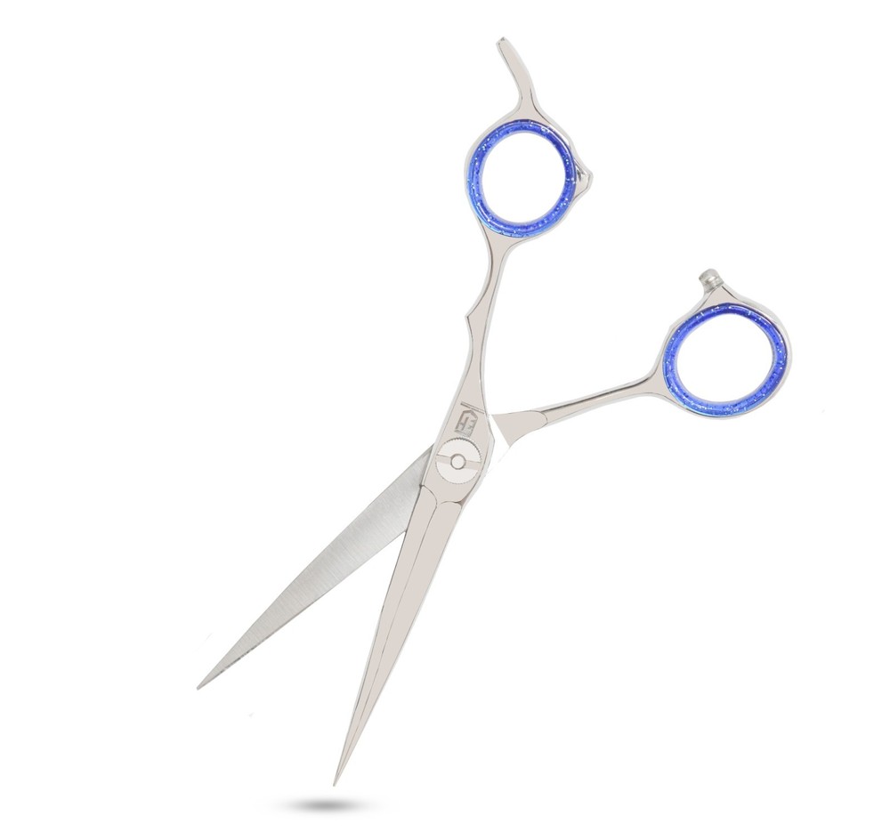 Curve Silver Barber Scissors
