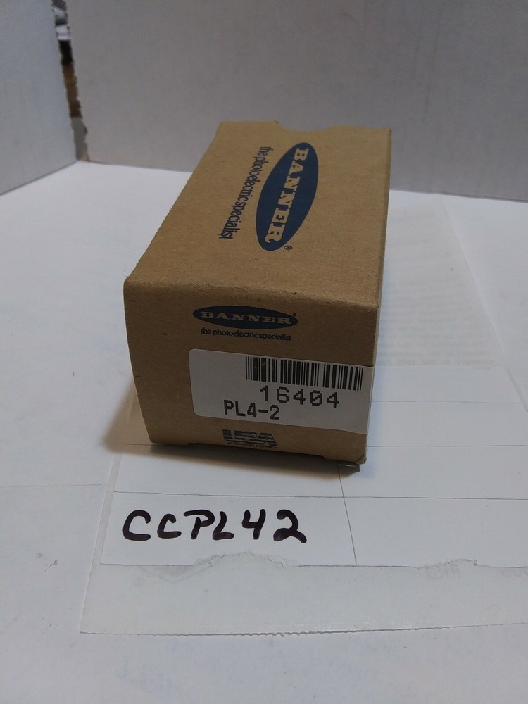 Banner PL4-2 16404 Time Delay Relay