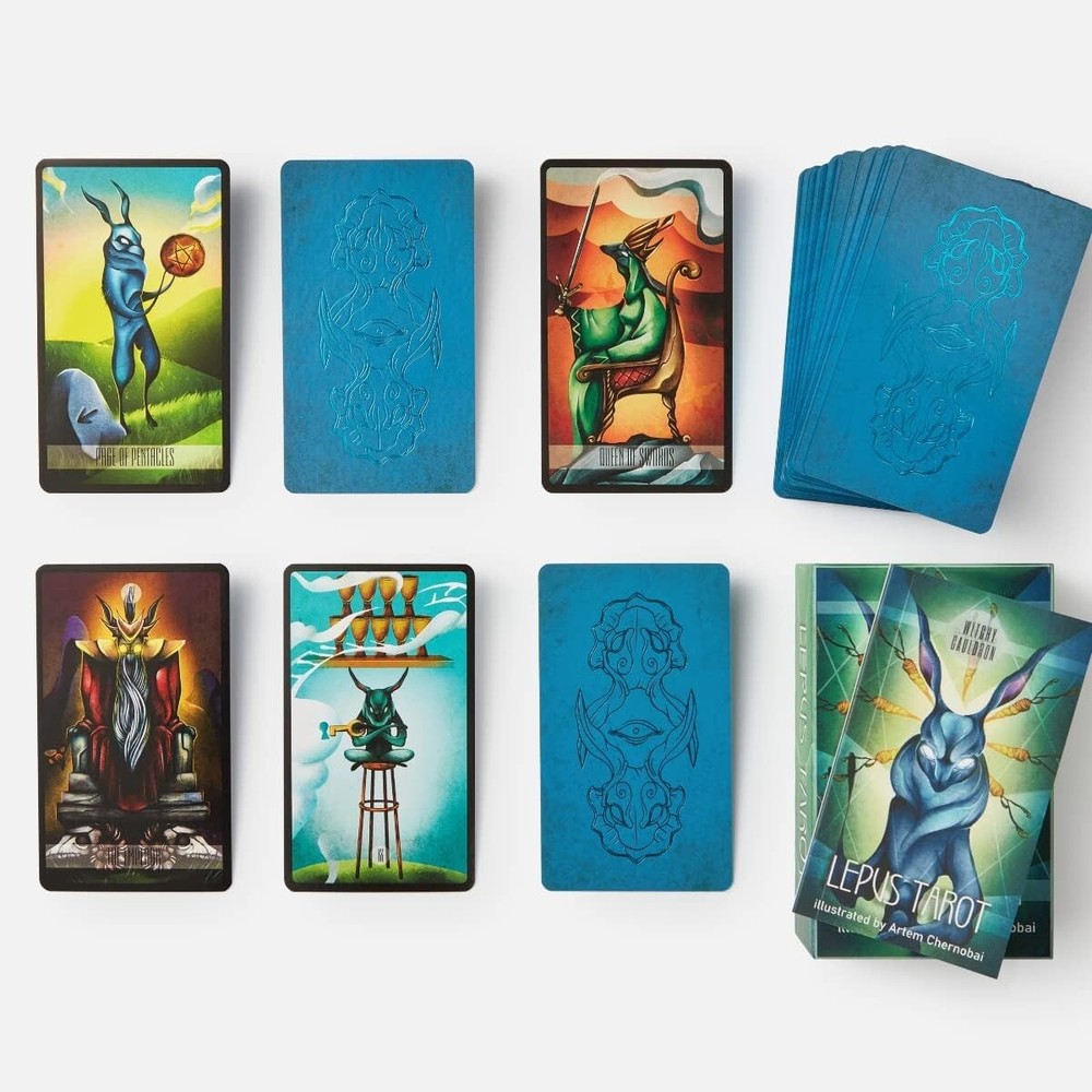Witchy Cauldron Lepus Tarot, Oracle Cards, Bunny, Rabbit, Deviant, Tarot Cards
