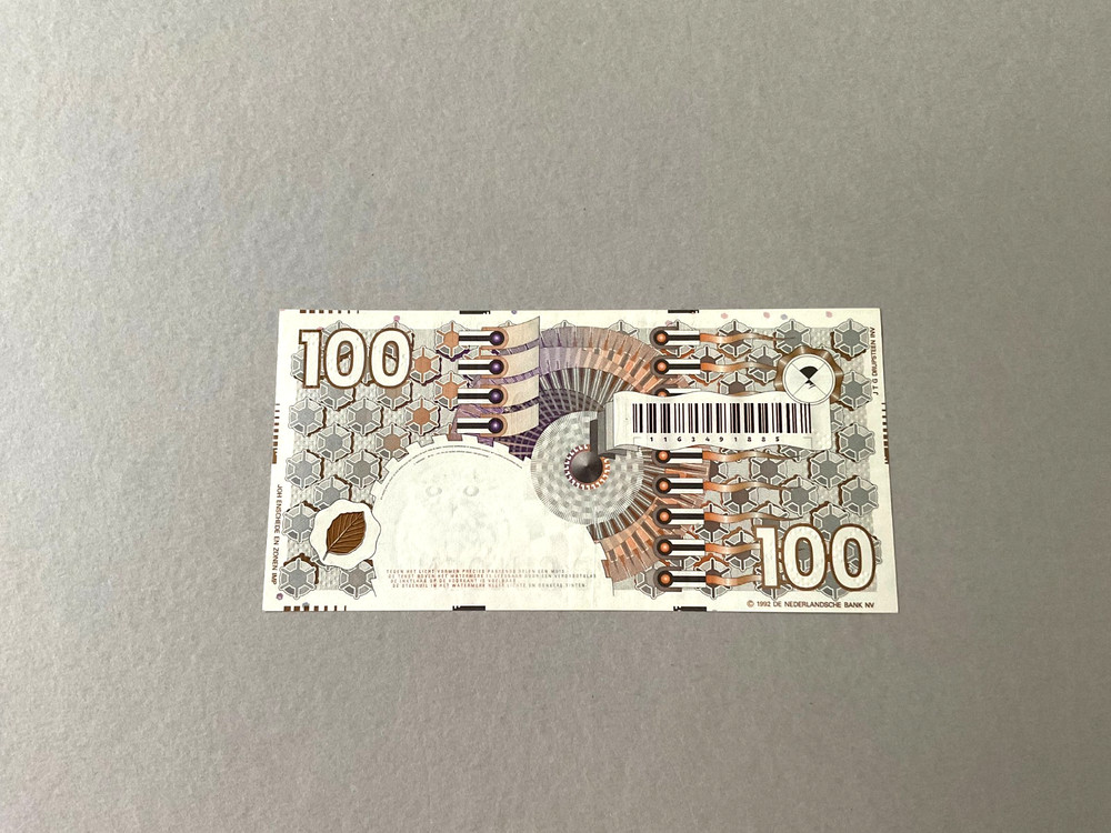 Netherlands P-101 100 Gulden 1992 UNC