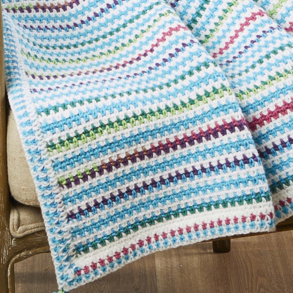 Herrschners® Summer Warmth Afghan Crochet Kit
