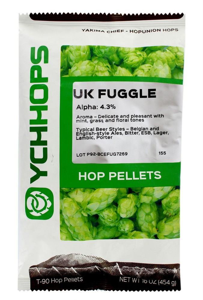 Uk Fuggle Hop Pellets 1 Lb for Home Brew Beer Making