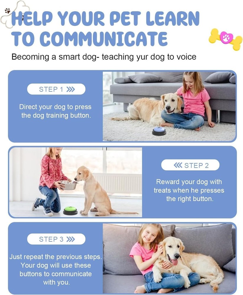 Interactive Dog Speech Buttons
