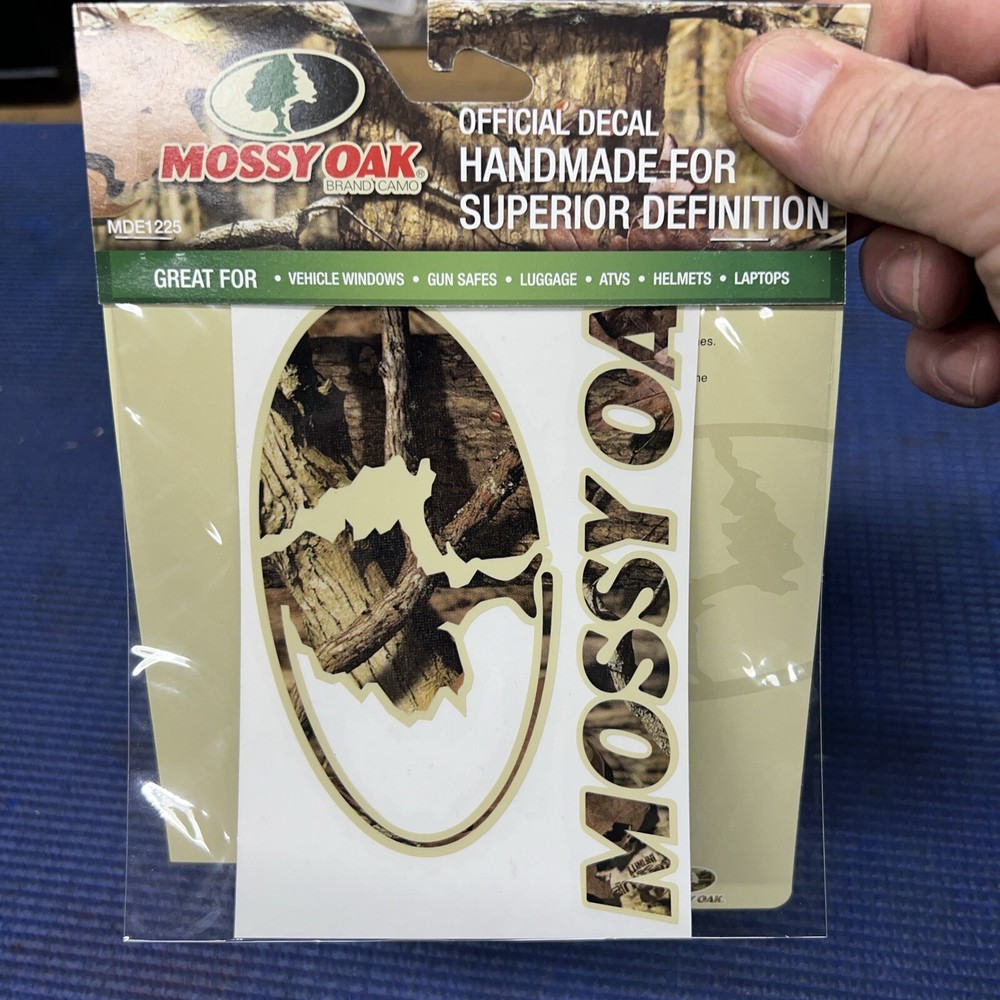 MDE1225 Camo Mossy Oak 5" DECAL