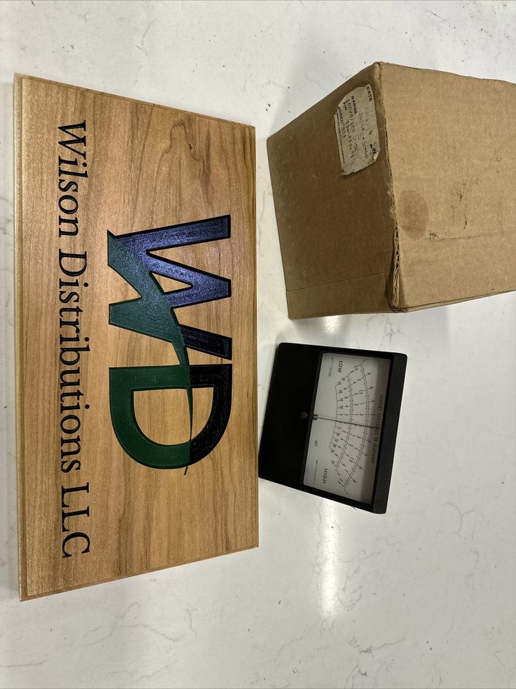 API instruments Display Percent Resistance Or Reactance Gauge FS= 100-0-100 UADC