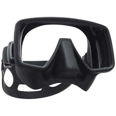 Scubapro Frameless Single Window Scuba Mask, Black