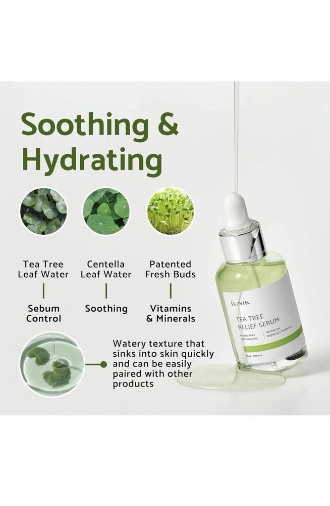 iUNIK Tea Tree Relief Serum 50ml