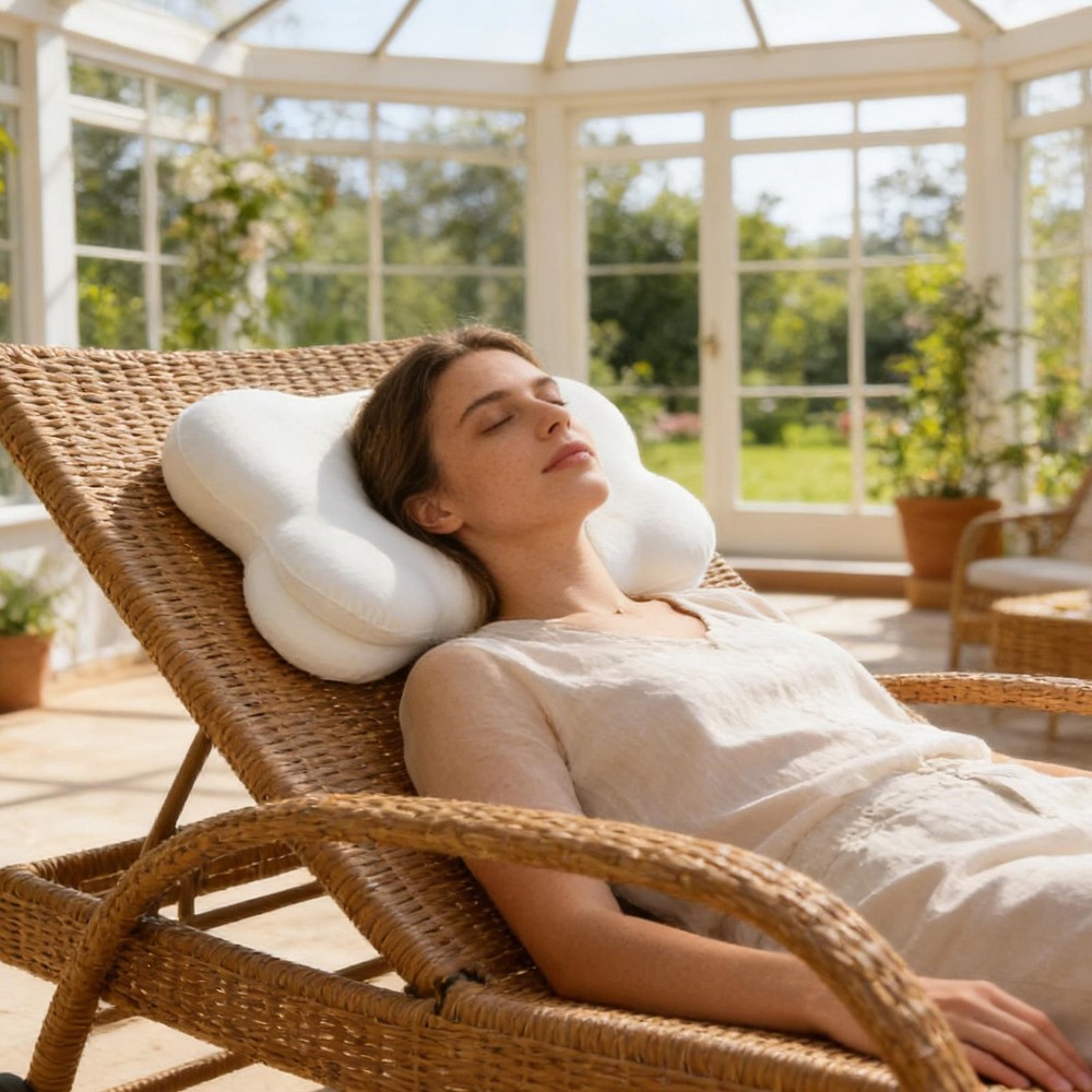 Mellow Sleep Pillow, Mellow Cloud Pillow, Ergonomic Memory Foam Pillows