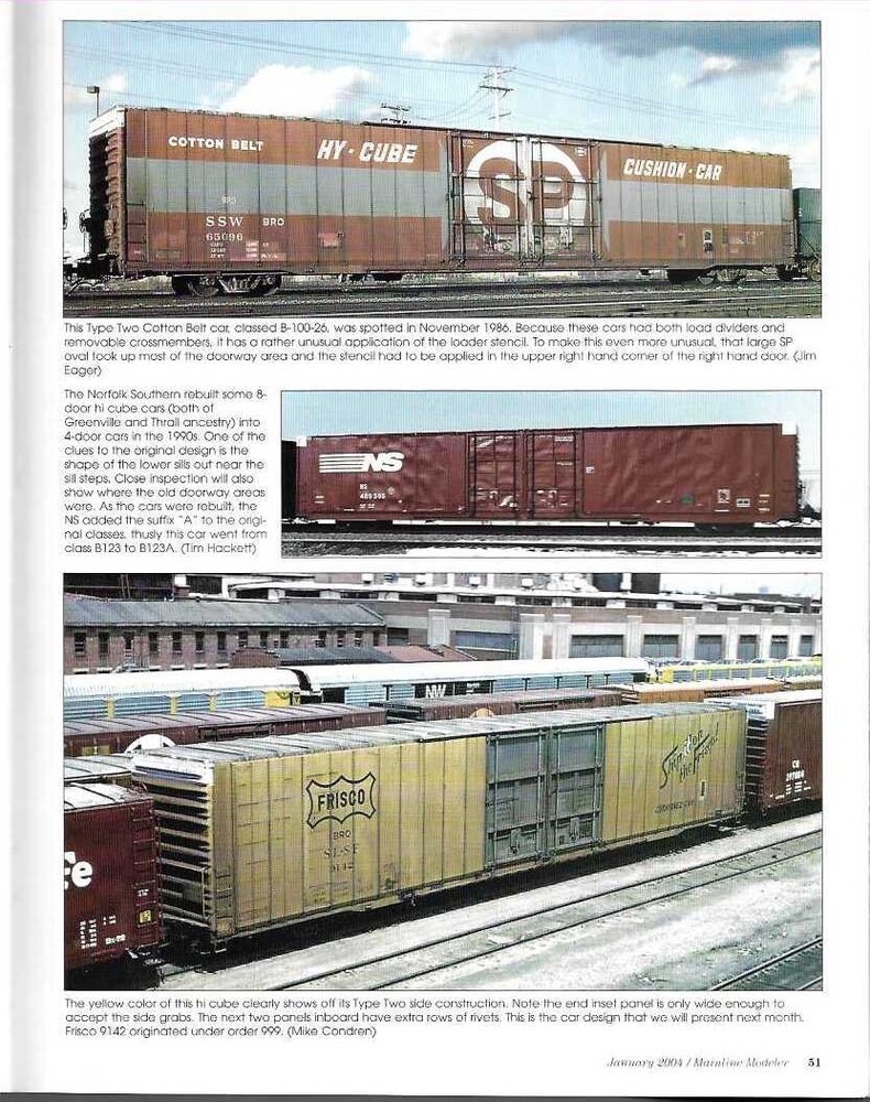 Mainline Modeler Jan 2004 N&W Horseshoe Depot Simplot KCS B-3 Soo Bevier Mine