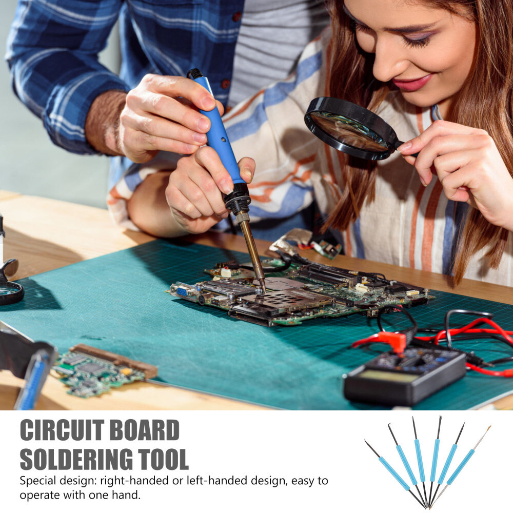 6 Pcs Welding Soldering Project Kit for Electronics Tools