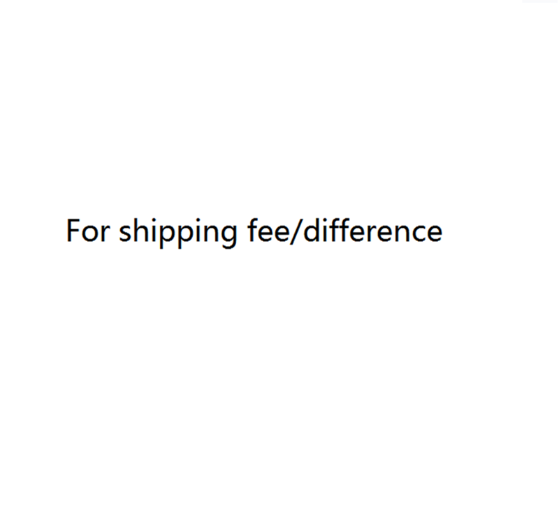 For shipping fee/difference. Cautious to Pay!