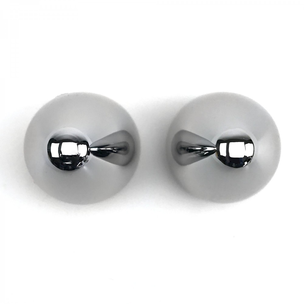 Bullet Aluminum Windshield Wiper Arm Post Cover Caps, 2 Pack (Pair) - Universal