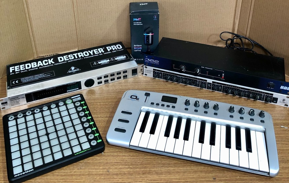 Pro Audio Gear Bundle - Untested