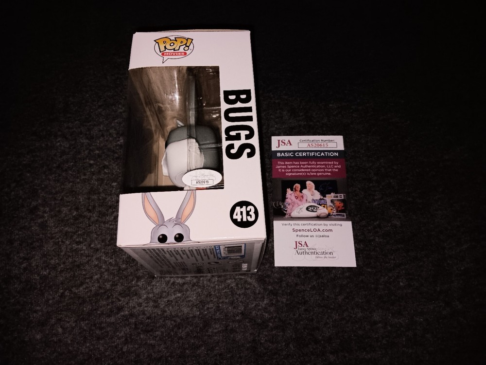 Billy West Signed Funko Jsa Bugs Bunny Space Jam