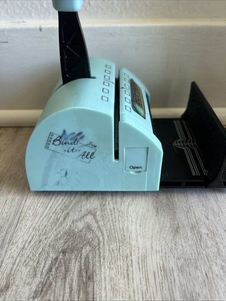 - Zutter Bind It All Binding Machine with Extendable Arm | Ideal for Binding ...
