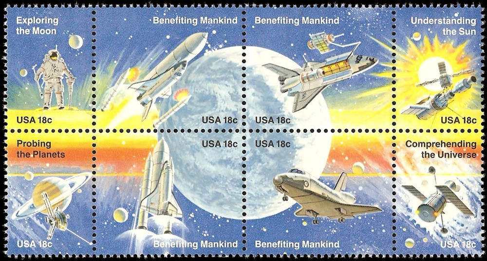 SPACE ACHIEVEMENTS SET #1919a