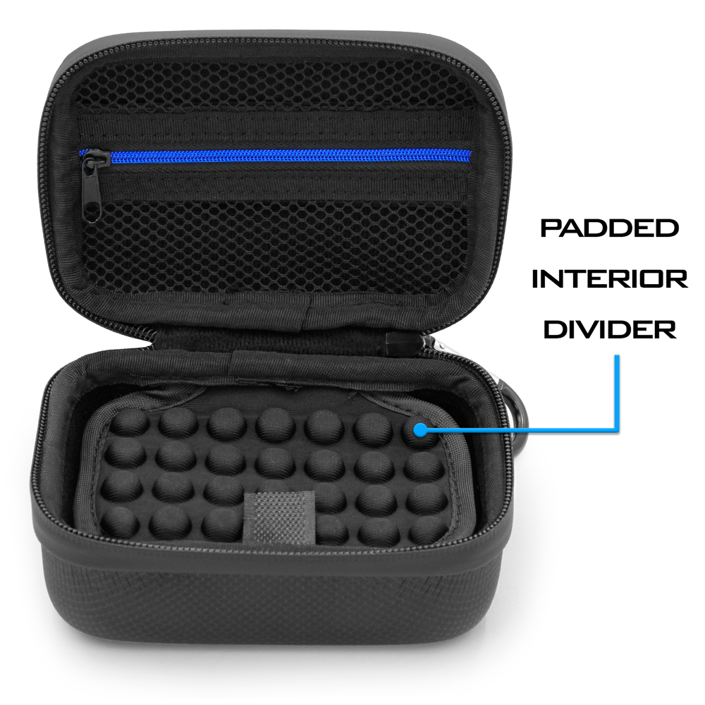 CASEMATIX Microphone Case Fits DJI Mic 2 - Includes Wireless Mic Case Only