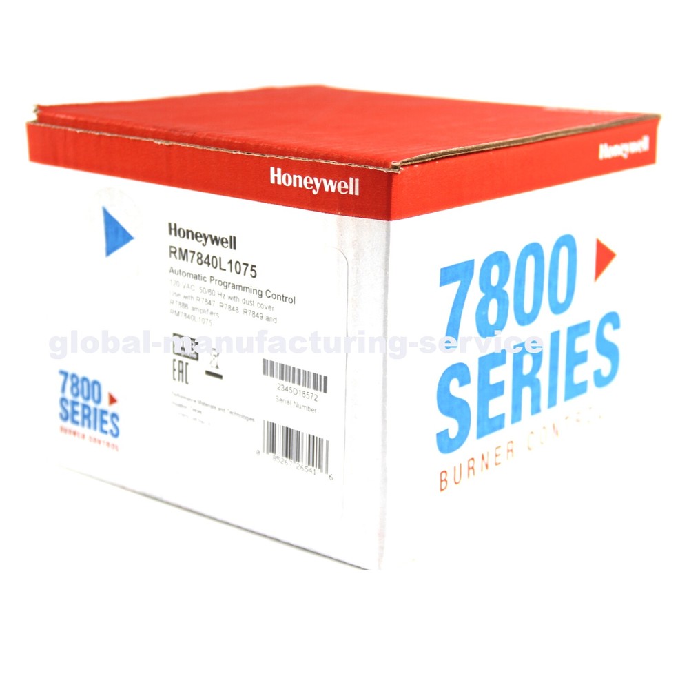 New Honeywell RM7840L1075 Automatic Programming Burner Control Controller