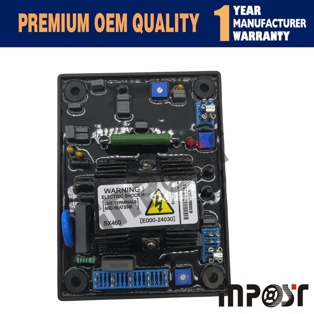 AVR SX460 Automatic Voltage Volt Regulator Replacement For Stamford Generator