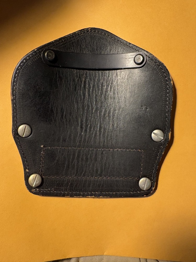 FD Fire Fighter Chief Leather Helmet Front Shield Valor