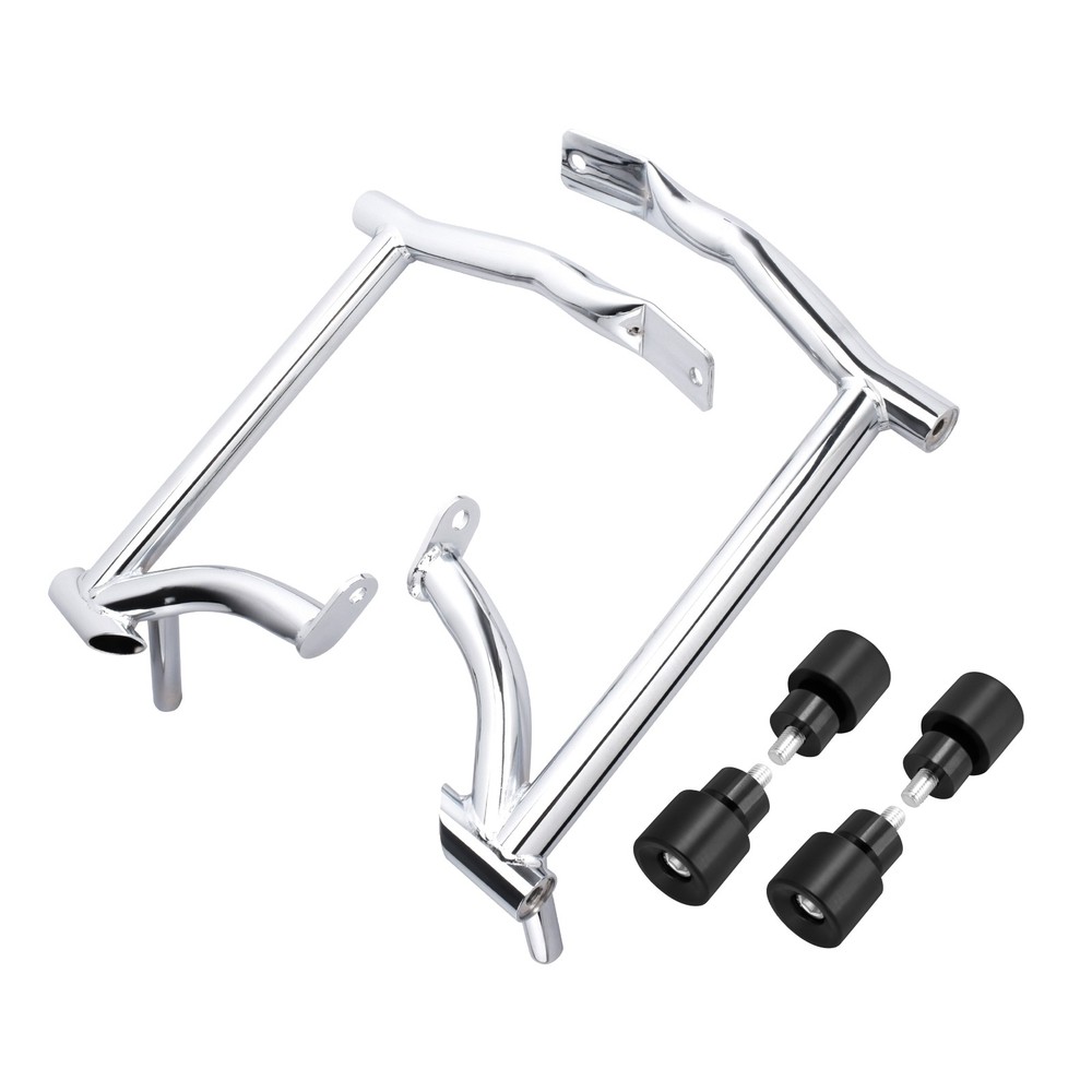 SaddleBeg Bracket Guards Chrome Crash Bar For Harley Touring Models 2009-2025