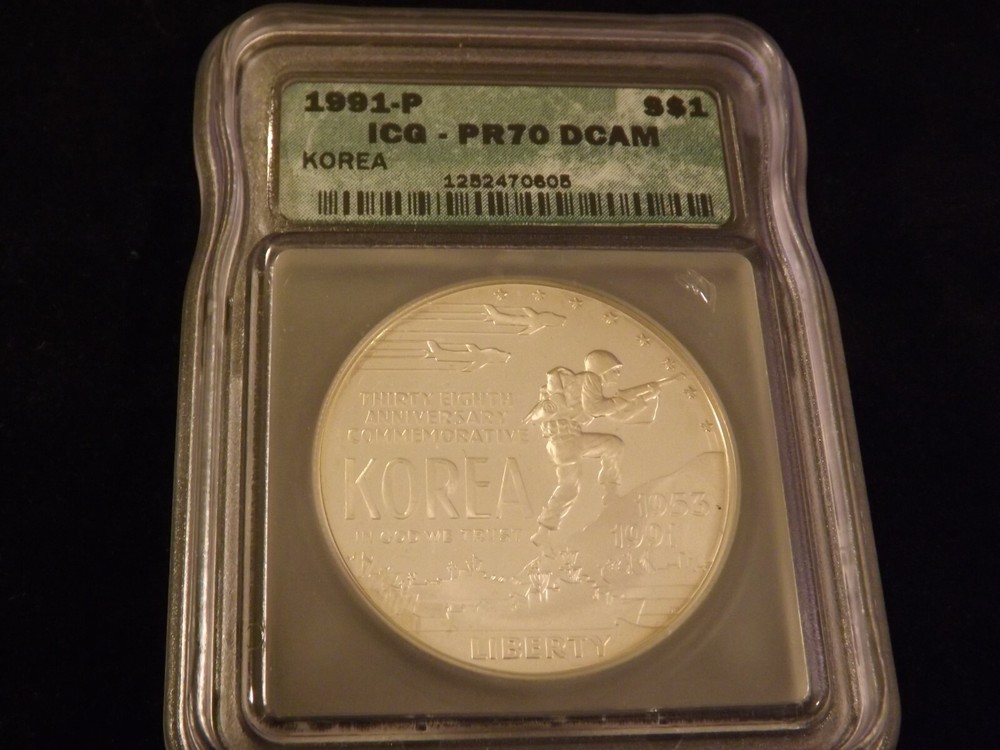 1991-P         KOREA          ICG  PR 70 DCAM