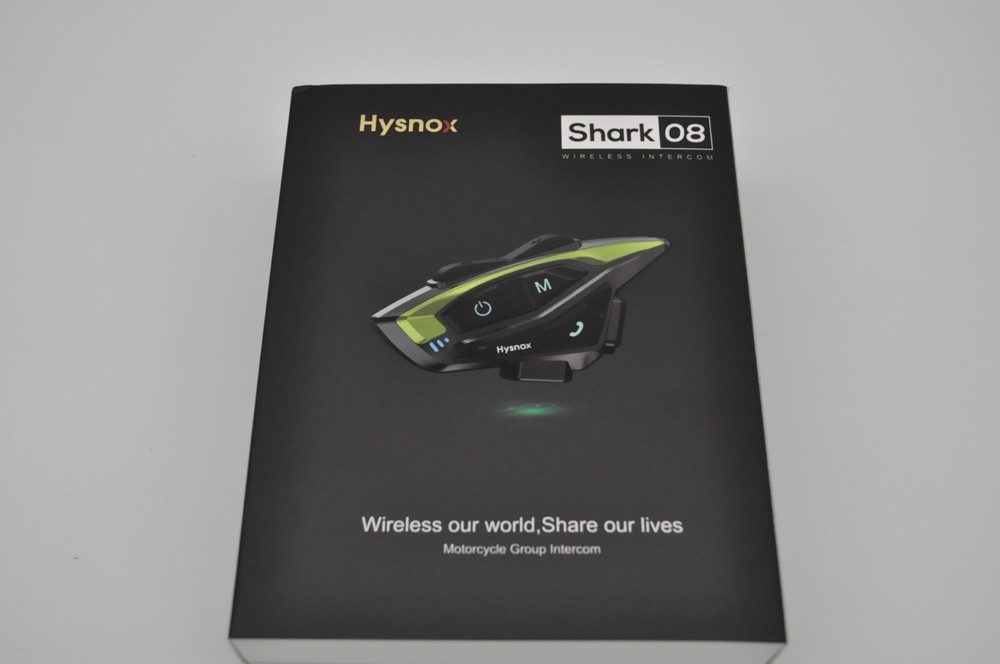 Hysnox Motorcycle Helmet Bluetooth Headset Shark-08